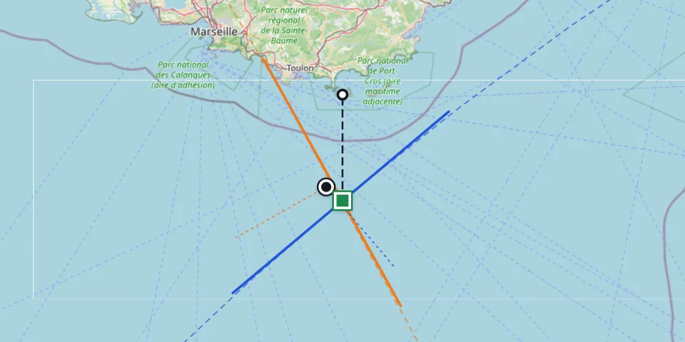 Aperçu de l’outil « Point astronomique »